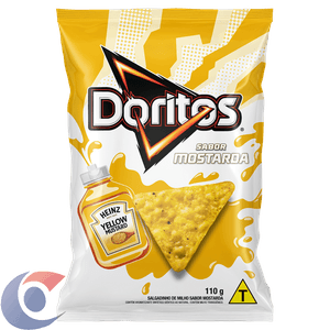 Salgadinho De Milho Mostarda Doritos Pacote 110g