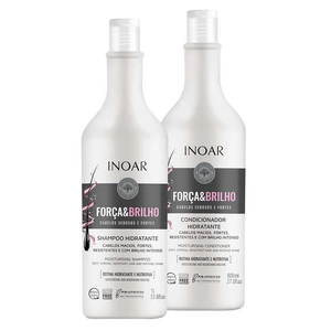 Kit Sh + Cond Inoar 500ml Forca E  Brilho