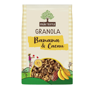 Granola Mãe Terra Banana E Cacau 800g