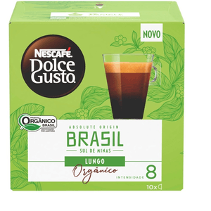 Café Em Cápsula Orgânico Nescafé Dolce Gusto Absolute Origin Brasil 80g 10 Unidades
