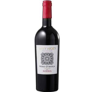 Vinho Italiano Tinto Why Not 750ml Nero D'Avola Syrah Doc Riserva