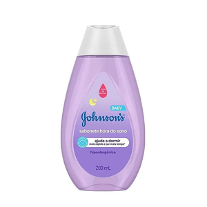 Sabonete Liquido Infantil Johnsons Baby 200ml Lavanda