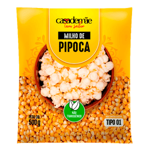 Milho De Pipoca Casa de Mãe 500g