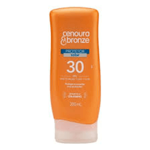 Protetor Solar Cen & Bronze Br 200ml Fps 30