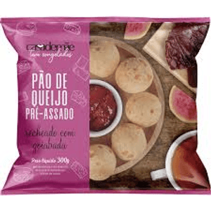 Pão De Queijo Casa De Mãe Para Assar Recheado Goiaba 300g