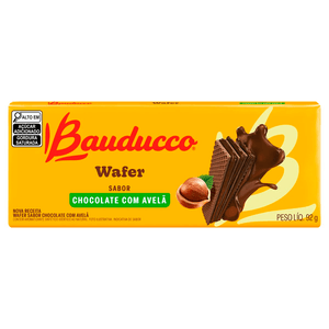 Wafer Bauducco Avelã 95g