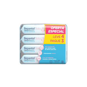 Kit Bepantol Baby Lenço Umedecido Leve 4 Pague 3 192un