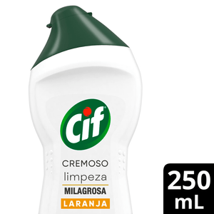 Limpador Cif Cremoso Laranja 250ml