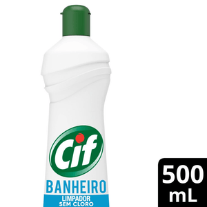 Desinfetante De Banheiro Especialista Cif Tira Limo Com Cloro Squeeze 500 Ml 20% Grátis