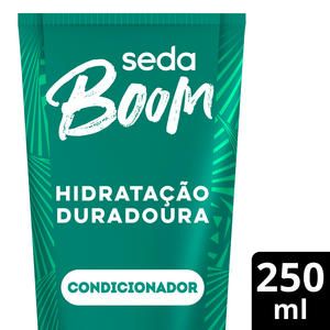 Condicionador De Cabelo Seda Boom Hidratação Duradoura 250 Ml