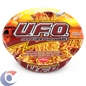 Macarrão Instantâneo Nissin Yakissoba Ufo Curry Indiano 96g
