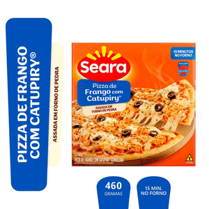Pizza De Frango Com Catupiry Seara 460g