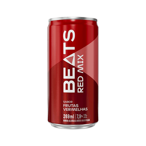 Bebida Mista Beats 269 Ml Lata Red Mix Frutas Vermelhas