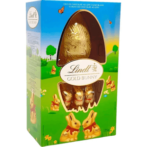 Ovo De Pascoa Lindt 125g Gold Bunny Ao Leite