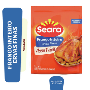 Frango Inteiro Temperado Seara Assa Fácil Kg