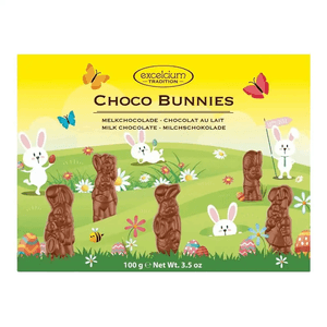 Chocolate Ao Leite Coelho De Páscoa Excelcium Alemanha 100g
