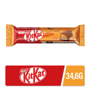 Chocolate Caramelizado Kitkat Mini Moments Pacote 34,6g