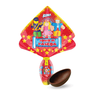 Ovo Pascoa Roma 70g Ao Leite Sonho Pascoa