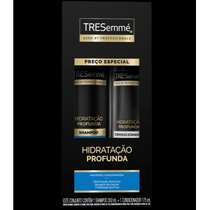 Kit Shampoo 350ml + Condicionador 175ml Tresemme Hidratação Profunda