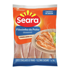 Filezinho De Frango Congelado Seara 1kg