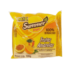 Polpa De Fruta Summer Fruit Frutas Amarelas 100g
