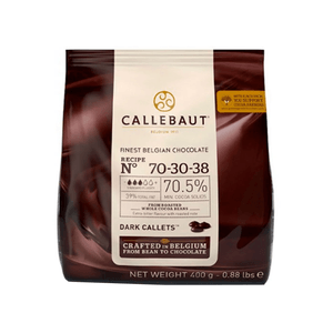 Choc Belg Callebaut 400g 70,5% Amargo