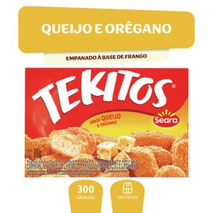 Frango Empanado Congelado Tekitos Seara Queijo E Orégano 300g