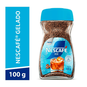 Cafe Soluvel Gelado Nescafe Vidro 100g