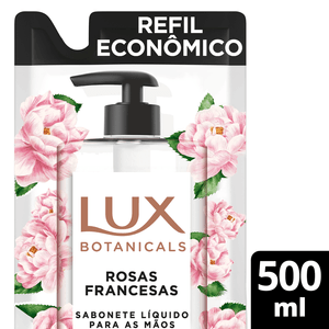 Sabonete Líquido Para Mãos Refil Lux Botanicals Flor De Cerejeira 500ml
