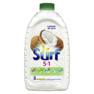 Sabão Líquido Surf 5 Em 1 Cuidado Do Coco 3l