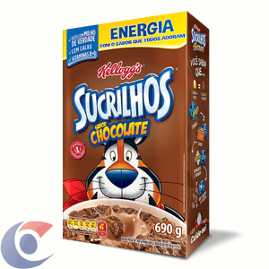 Cereal Sucrilhos Kellogs Chocolate 690g