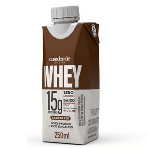 Bebida Láctea Whey Casa De Mãe 250g Chocolate