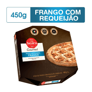 Pizza Frango Com Requeijão Seara Gourmet 450g