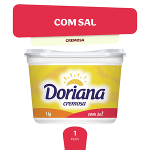 Margarina Com Sal Doriana 1kg