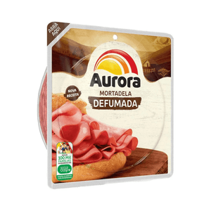 Mortadela Defumada Fatiada Aurora 180g