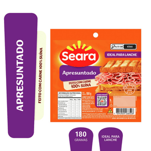 Apresuntado Seara Fatiado 180g