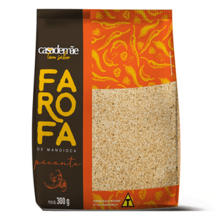 Farofa De Mandioca Picante Casa De Mãe 300g