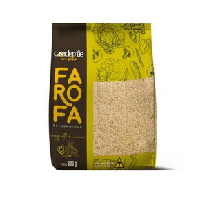 Farofa De Mandioca Vegetariana Casa De Mãe 300g