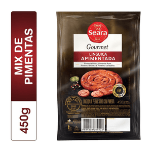 Linguiça Pernil Apimentada Seara Gourmet 450g