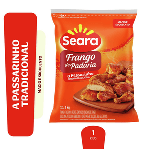 Frango Passarinho Temperado Seara 1kg