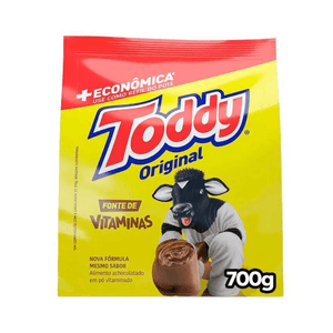 Achocolatado Em Pó Original Toddy Pacote + Econômica 700g