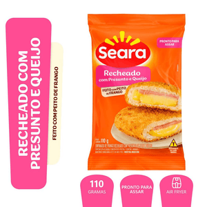 Recheado Seara Com Peito De Frango, Presunto E Queijo 110g