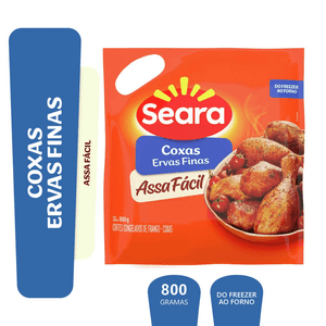 Coxa Temperada Seara Assa Fácil 800g