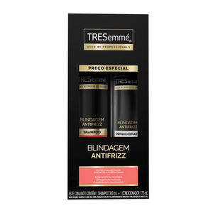 Kit Shampoo 350ml + Condicionador 175ml Tresemme Blindagem Antifrizz