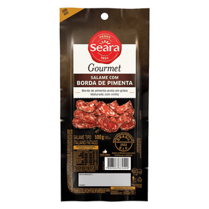 Salame Fatiado Seara Gourmet 100g Bord Pim