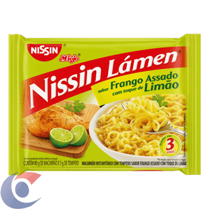 Macarrão Instantâneo Nissin Lámen Frango Assado Toque De Limão 85g