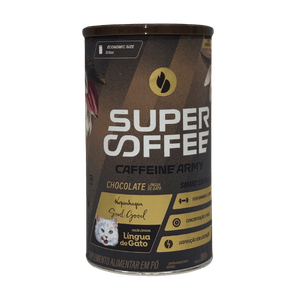 Supercoffee 3.0 Caffeine Army 380g Língua De Gato