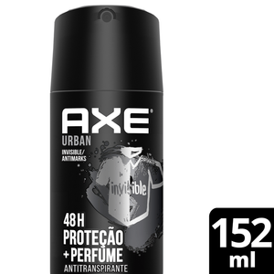 Antitranspirante Aerosol Axe Urban Invisible 152ml
