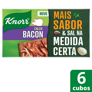 Caldo Knorr Bacon 6 Cubos 57g