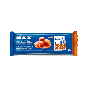 Power Protein Crisp Milk Caramel Maxtitanium Suplemen 44g